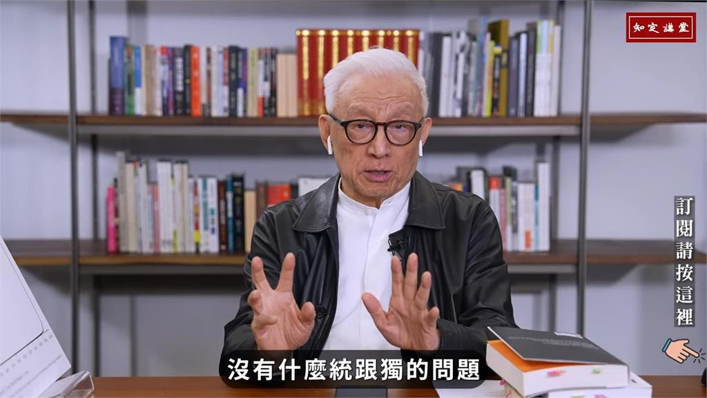 沒有統獨問題！曹興誠稱「台灣進化現代民主社會」：人跟猿猴不能統一