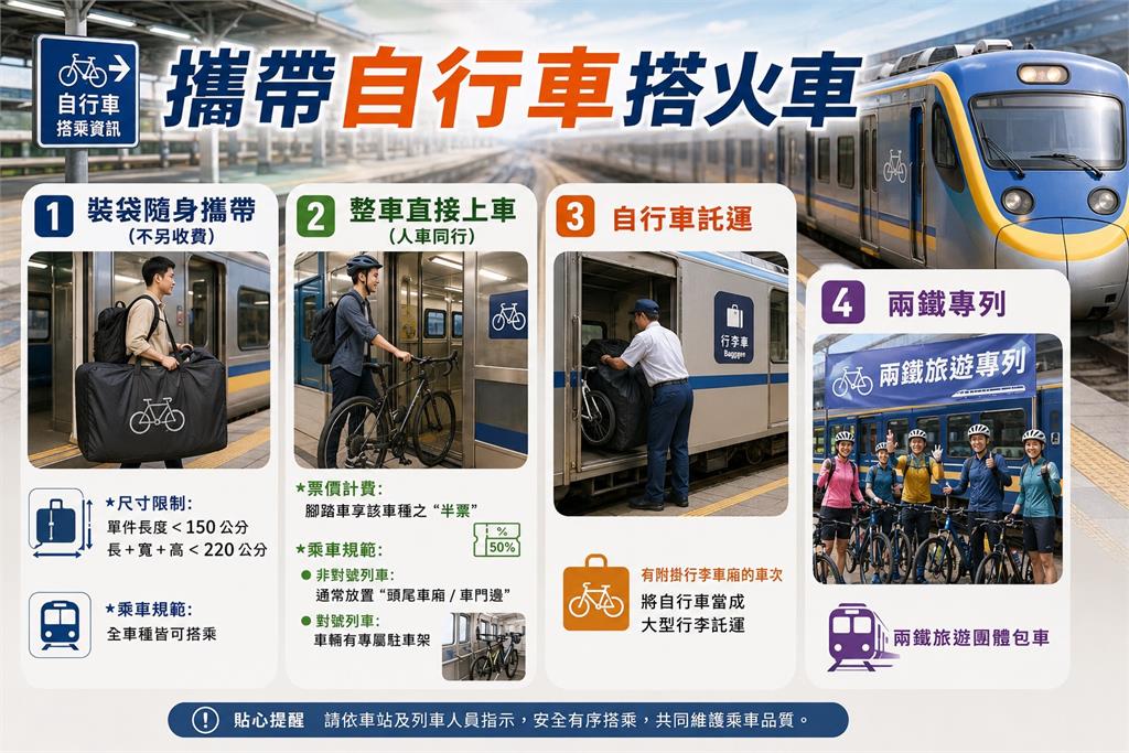 台鐵月台變自行車道!? 婦騎車穿梭 民眾憂跌落軌道