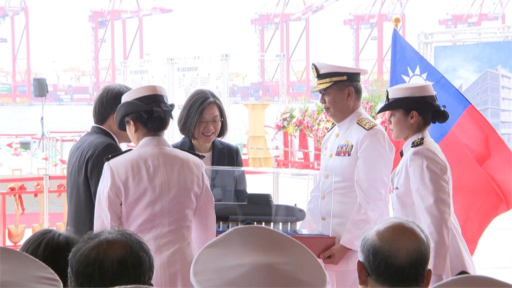第一艘國造潛艦「海鯤」　蔡總統週四親自主持下水典禮