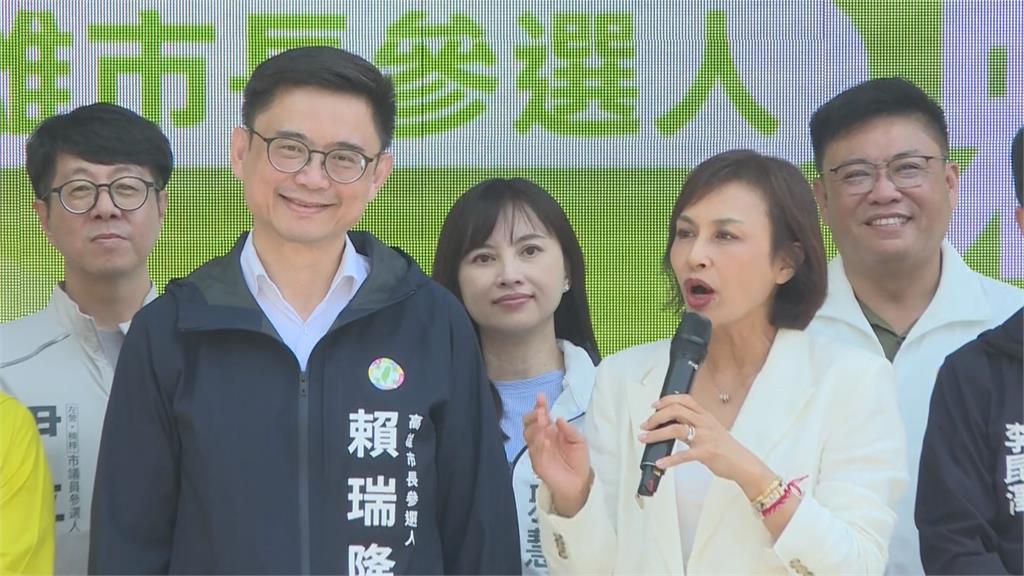 拚選戰! 邱議瑩站台賴瑞隆籲團結 柯志恩找盧秀燕助攻