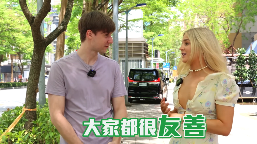台灣生活最大挑戰!過馬路卻有汽機車頻通過 澳洲妞嚇喊:很害怕