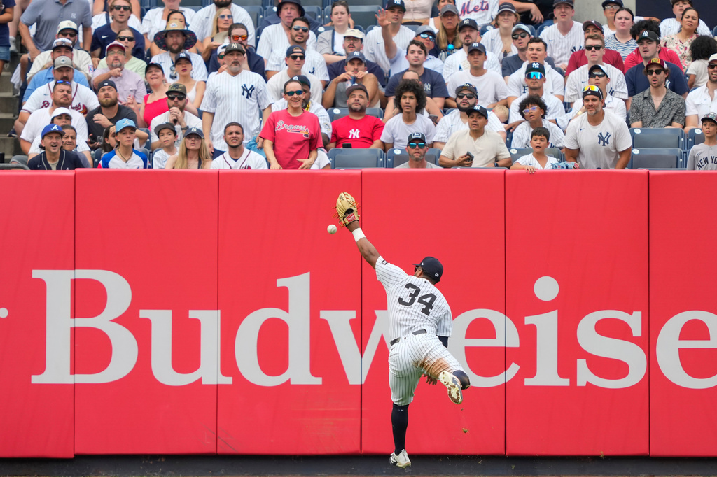 ＭLB(影)／前巨人明星外野手轉戰洋基水土不服？至今只敲出2支安打而已