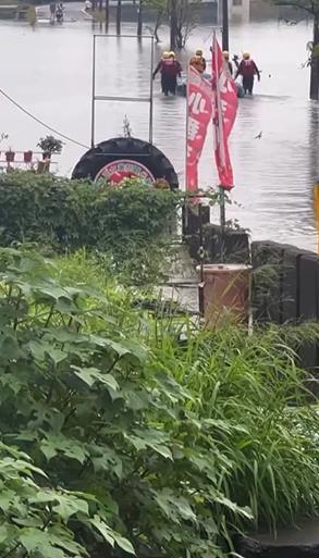 南投連日雨災傳噩耗！　騎士衝進淹水區57歲男身亡