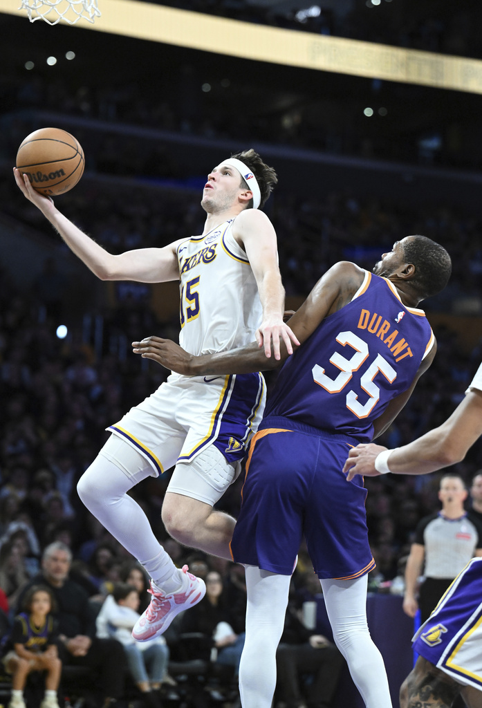 NBA(影)/Doncic迷蹤步戲耍KD砍3分 湖人射日成功中止連敗