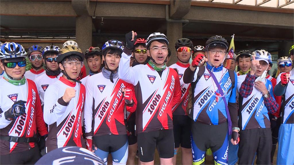 南一中「百年校慶單車環島」 北市「南一中校友會」力挺陪騎