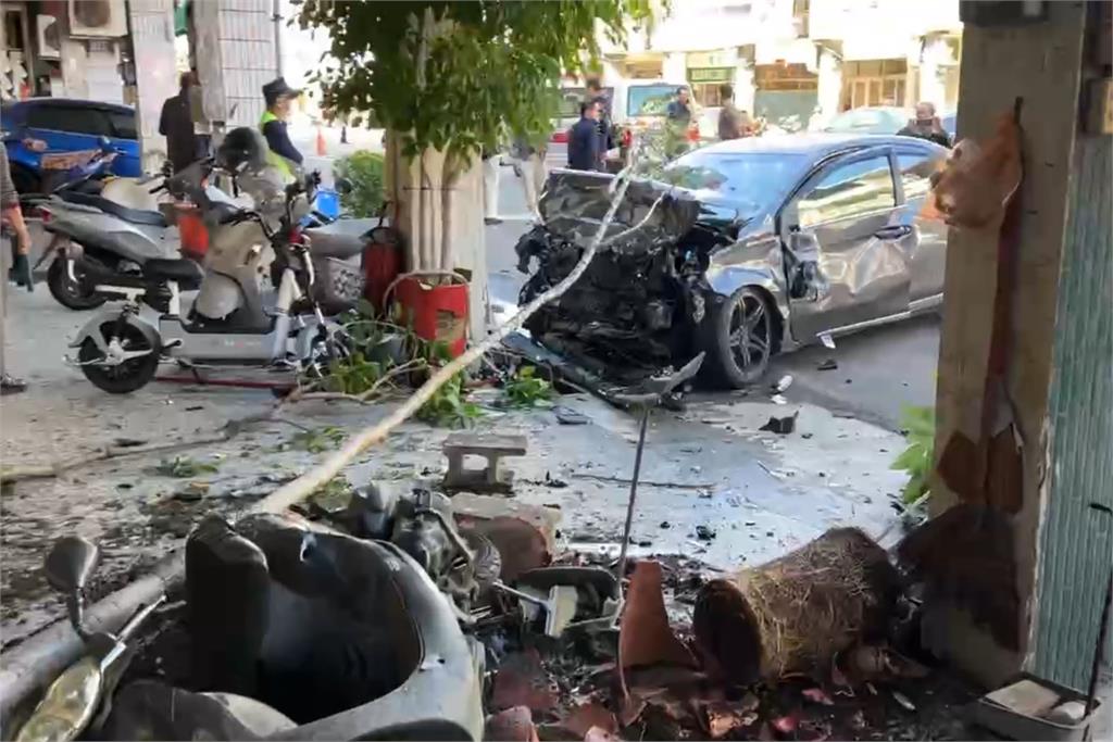 快新聞/台中酒駕猴連撞6車釀1死3傷! 警方上銬逮捕送辦