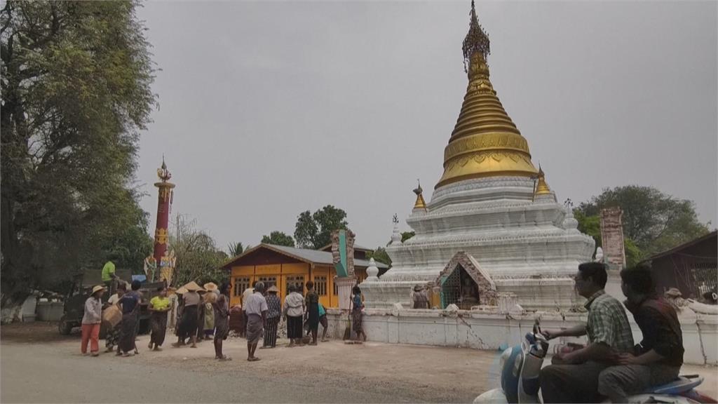 緬甸強震古城、佛寺嚴重受創 觀光財遭打趴民眾生計成難題