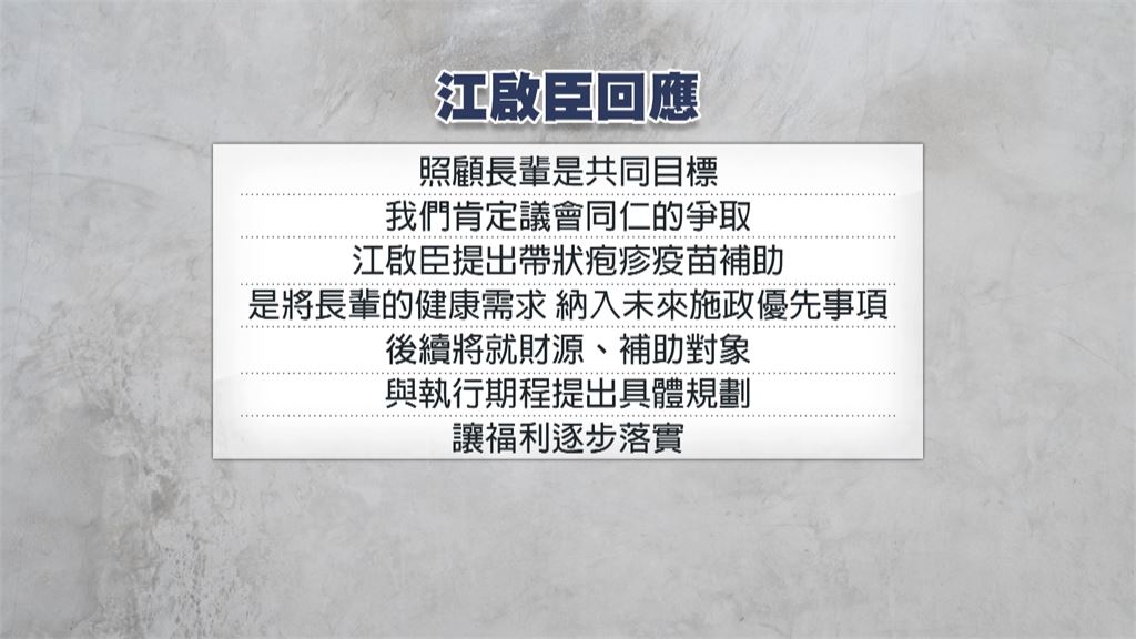 江啟臣喊「皮蛇疫苗補助」　周永鴻曬質詢片段「去年就提過」