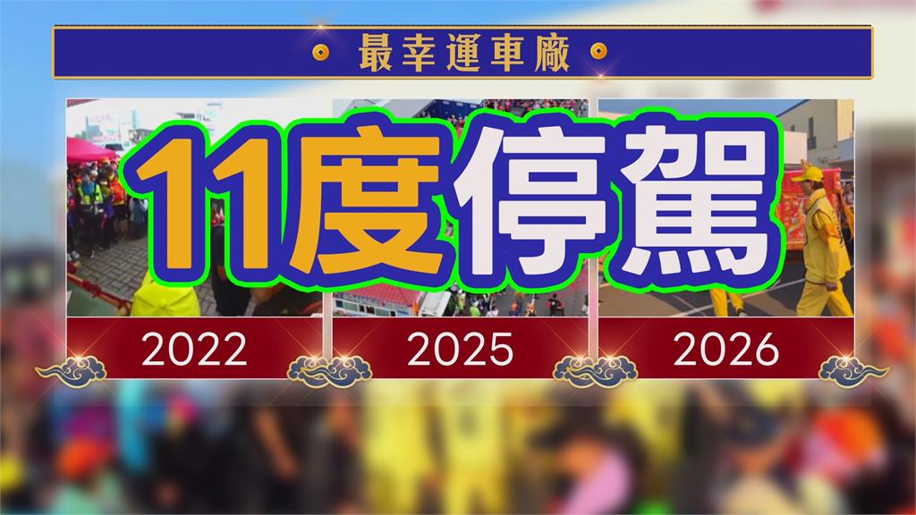最神車廠!粉紅超跑連續11年停駕 凌晨四點開門迎媽祖