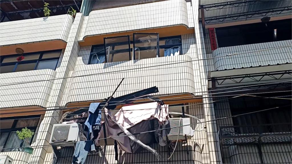 南投埔里驚悚氣爆！民宅玻璃門窗破碎　男子全身８成燒燙傷送醫