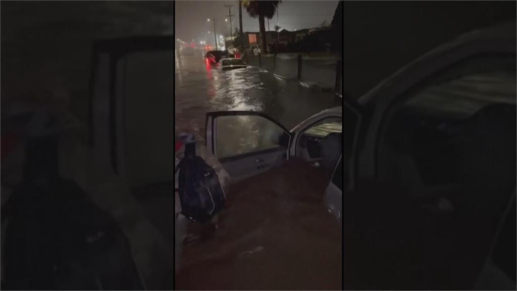 加州連日豪雨至少2死　數千人撤離家園