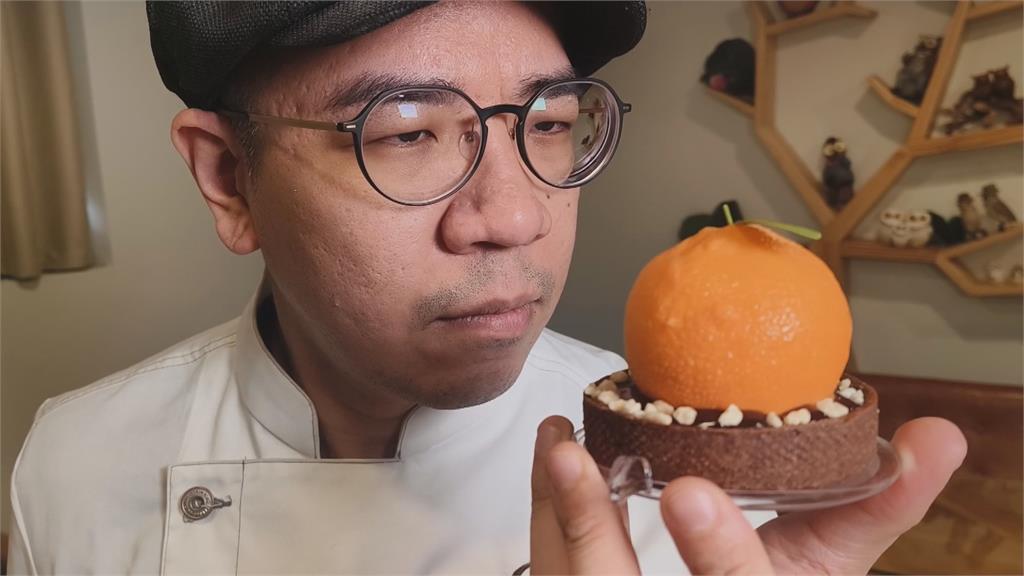 獨家／高雄視障甜點師闖出一片天　創作各式繽紛甜點