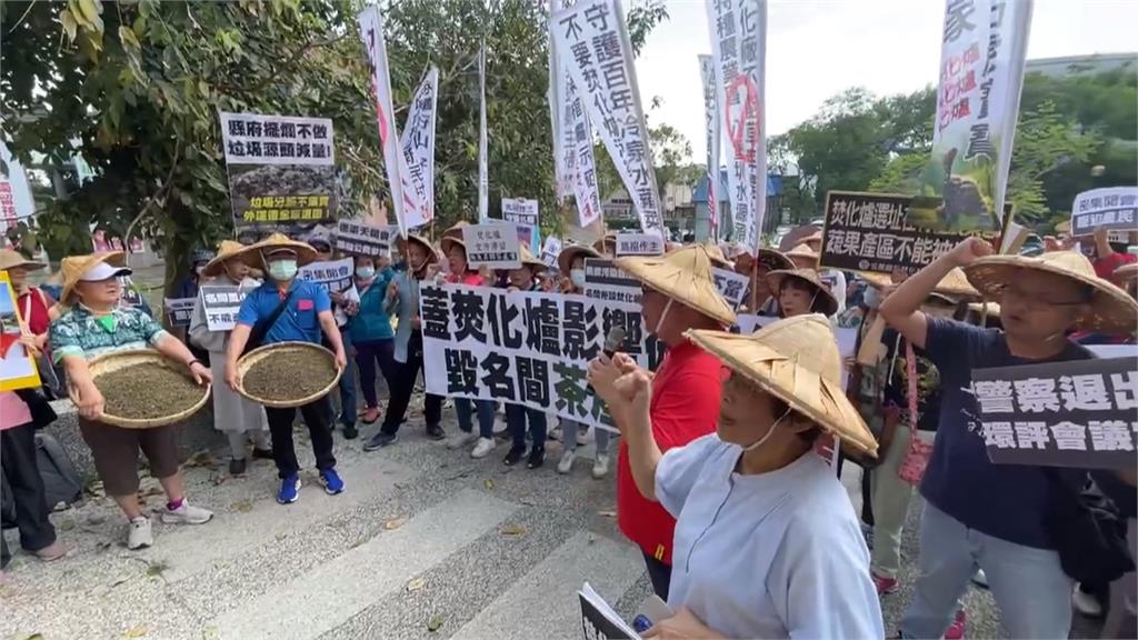 名間焚化爐衝突！時力發言人亮驗傷單　怒控警執法過當
