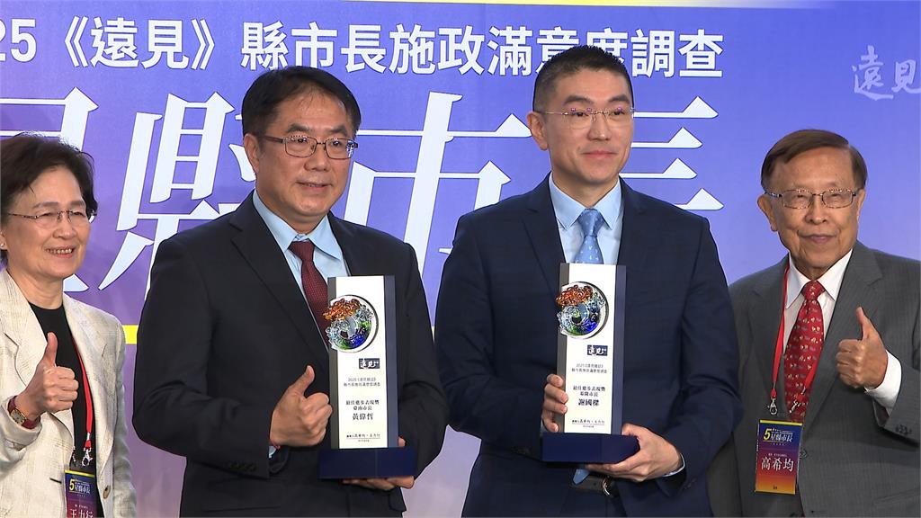 謝國樑奪最佳進步獎! 施政滿意度年增19%