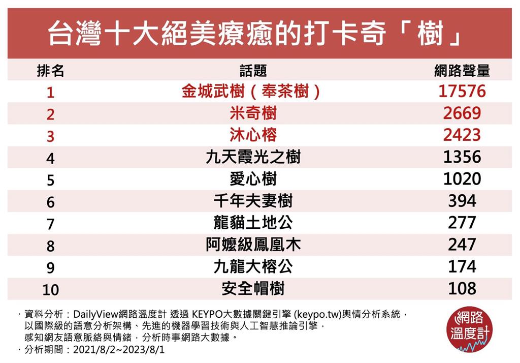 不止「金城武樹」!台灣絕美療癒的十大打卡奇樹等你拍