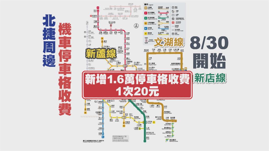 「柯政猛於虎」？北捷3線停車格收費　游淑慧怒批和人民搶錢