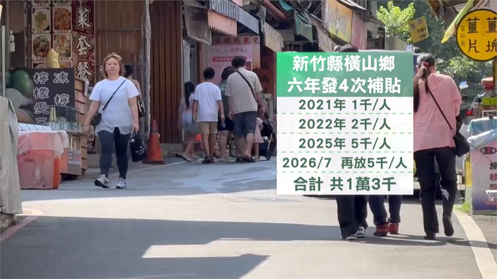 新竹橫山鄉7月加碼普發5000元 關西石油津貼被疑操作檢調查