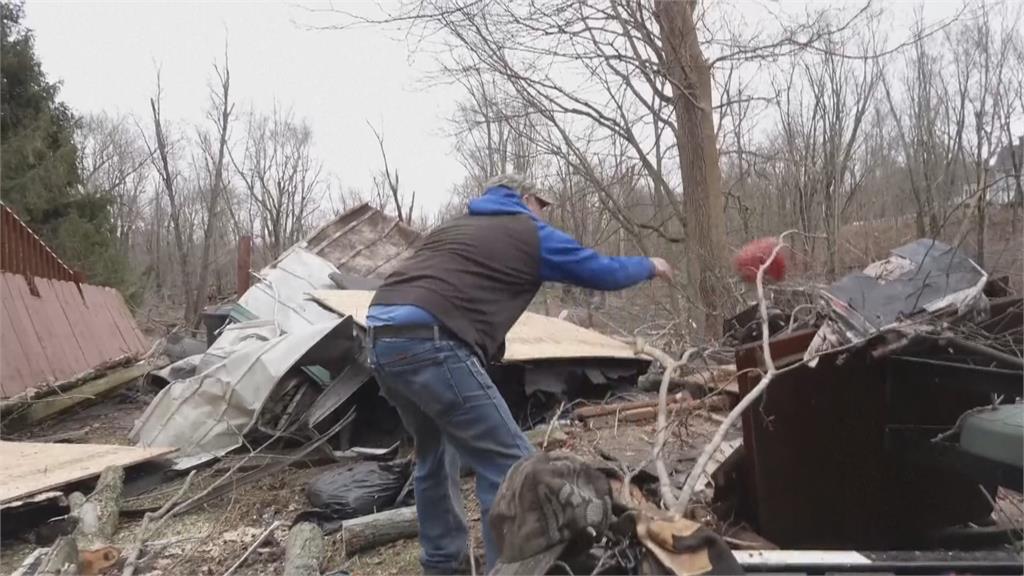 民宅夷為平地、樹木被連根拔起　龍捲風強襲美國兩州釀至少６死