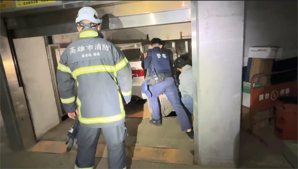 機械停車位故障！　高雄1駕駛受困近2小時