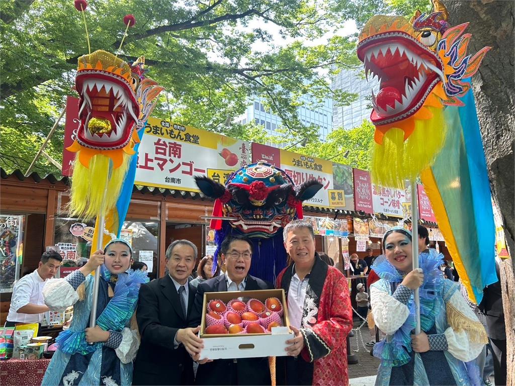 黃偉哲登 YOSAKOI 索朗祭! 台南芒果成功插旗北海道