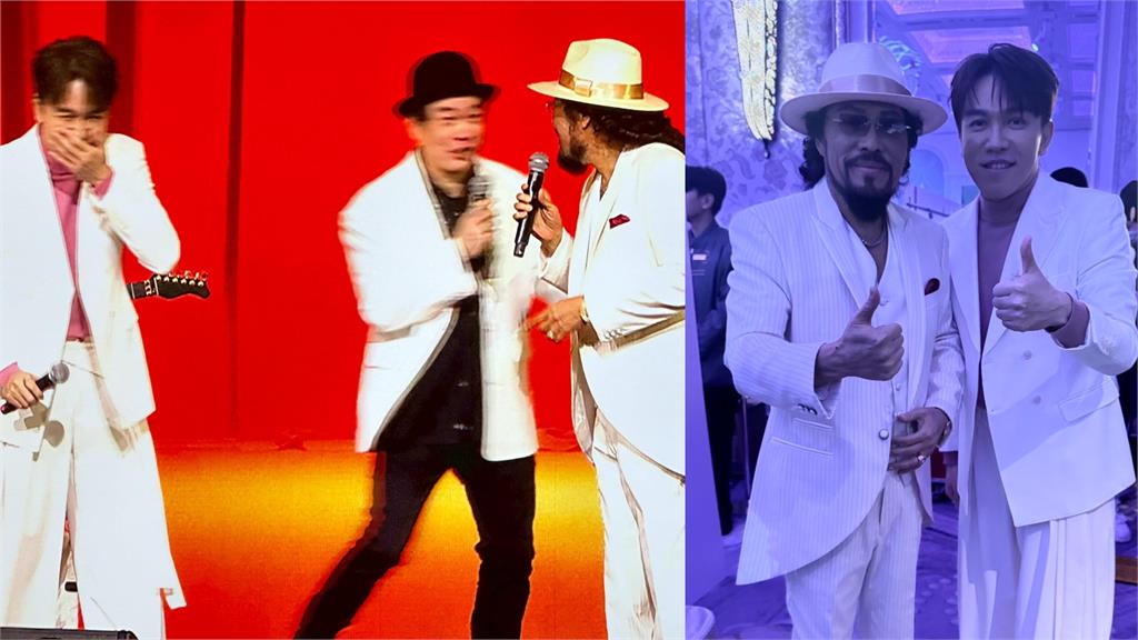 張菲神隱7年罕露面「73歲近況」曝光！「落腮鬍＋紳士帽」同框康康重返舞台