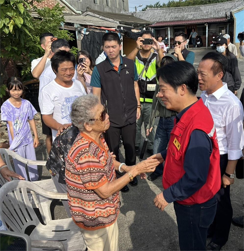 快新聞/賴總統一早南下嘉義勘災 劉世芳:盼災民儘速回歸日常生活