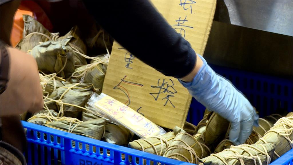 端午節就要吃粽子! 南門市場一早湧人潮
