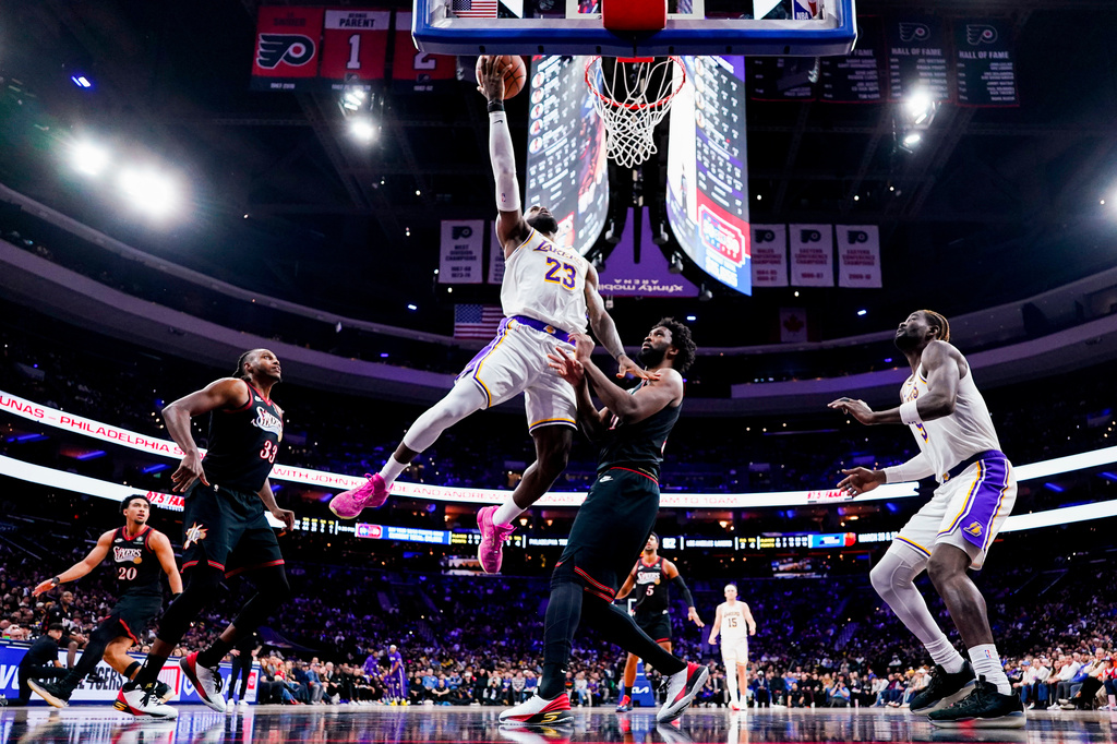 NBA／還想體會奪冠的感覺！「詹皇」加盟七六人感性發聲　誓言帶隊重返榮耀
