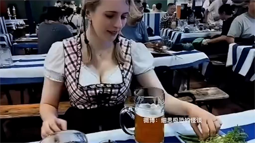 德國女參加中國啤酒節 驚見「酒跟羊肉都是假」傻眼吐槽