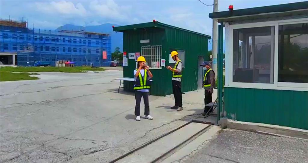 花蓮美崙營區灌漿工程 鷹架突倒塌壓傷9工人