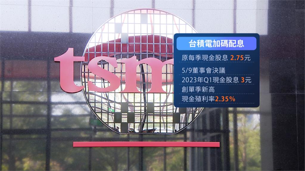嗨翻137萬名股東!台積電季配息增至3元 嗨翻137萬名股東! 台積電季配息增至3元、「這天」可以領到