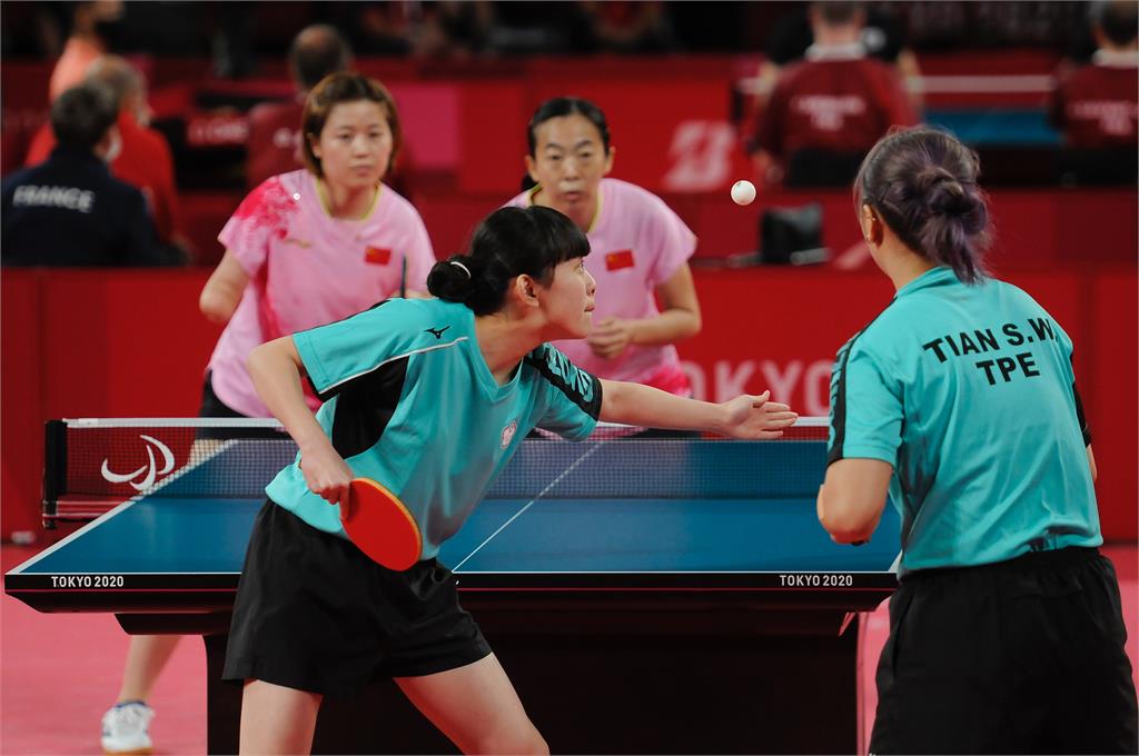 帕運／田曉雯、林姿妤女子桌球團體賽不敵中國組合　無緣4強賽