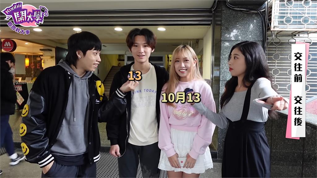 交往前後差別!實測8位大學生看法 網喊:女生約會前打扮男生要珍惜呀