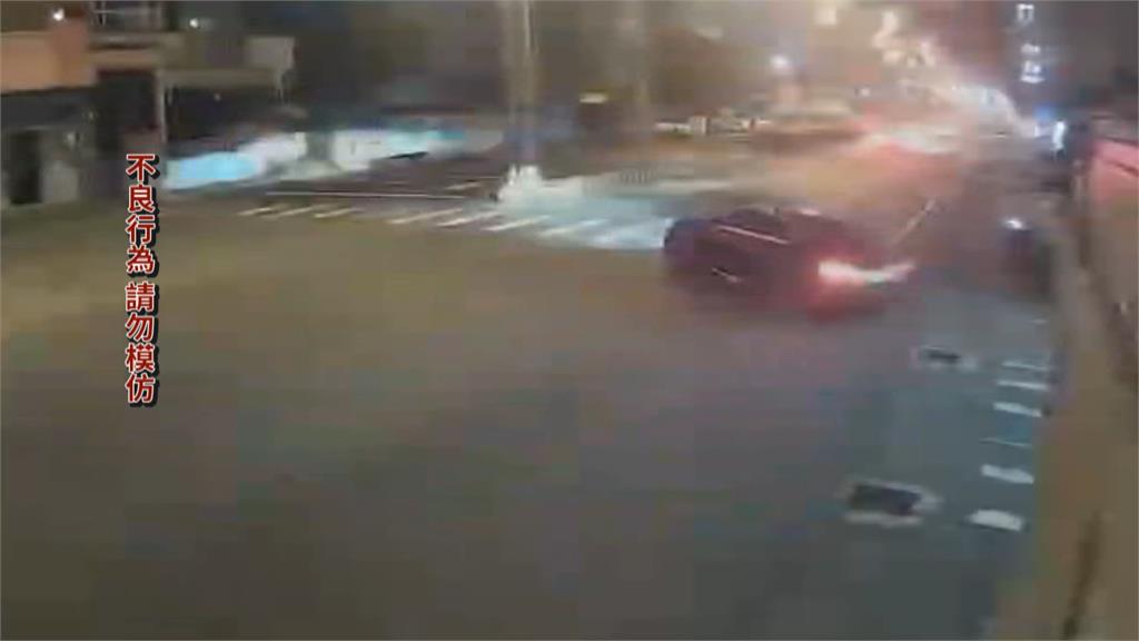 彰化湯包名店附近深夜傳噪音 開車甩尾燒胎惹居民頭痛