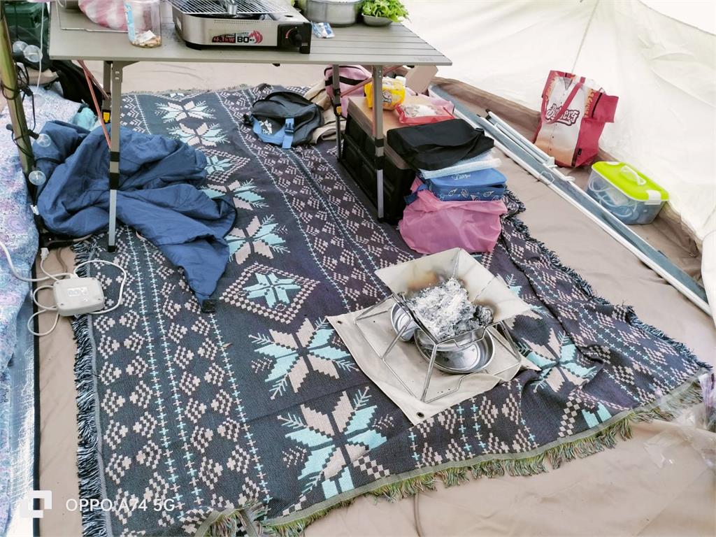 母女露營燒炭取暖引憾事!營區爆「未合法登記」 業者:我們有給棉被