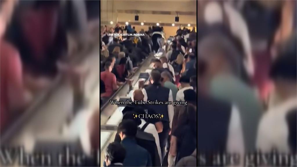 倫敦地鐵連5日大罷工 交通大亂成通勤族惡夢