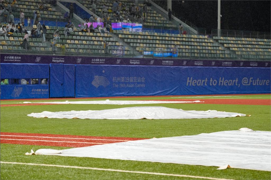亞運棒球雨勢恐攪局 若延賽仍打不成台灣可望奪金