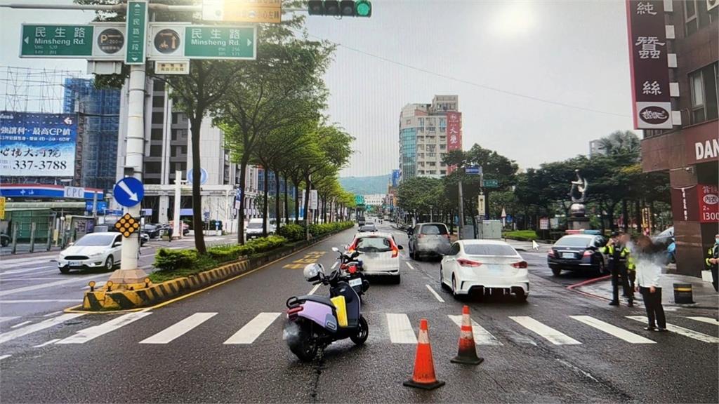 妻綠燈過馬路 遭車撞骨折 鄭寶清籲重視"行人地獄"問題