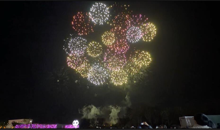 麥寮燈節閉幕煙火秀耀夜空 點亮「風頭水尾」升級指標