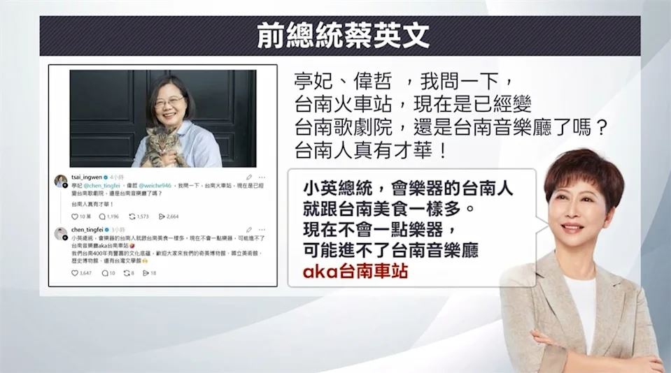 台南「公共鋼琴」變身免費音樂廳！黃偉哲「手拿指揮棒」重現2022年指揮哏