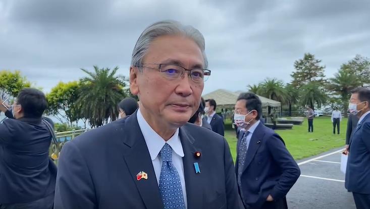 赴宜蘭眺望與那國島 古屋圭司:驗證安倍「台灣有事日本有事」