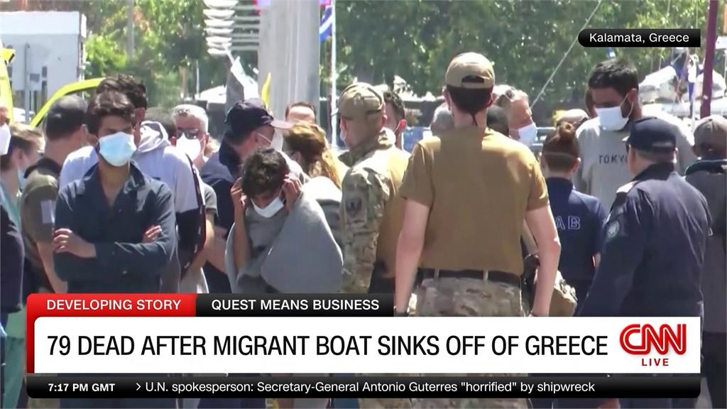 利比亞移民船希臘外海翻覆　至少79死　已救起104人