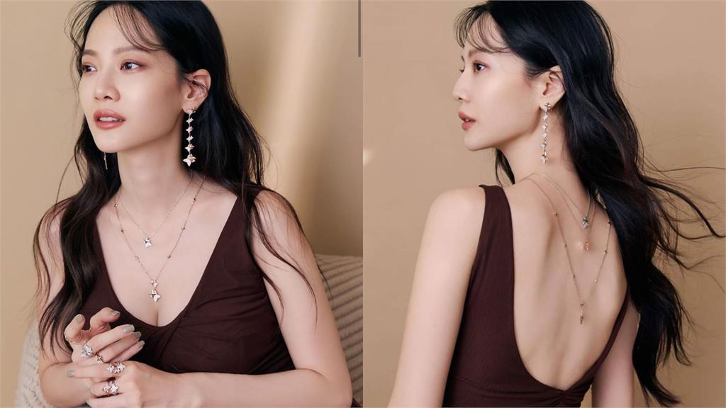 0孕味!曾之喬「深V禮服曬美背」 大秀性感全網盛讚:史上最美孕婦