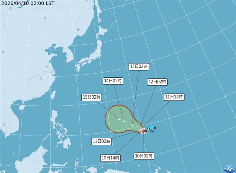 全台飆36°C「這天」轉雨！辛樂克凌晨生成「恐變強颱」未來路徑、對台影響曝光