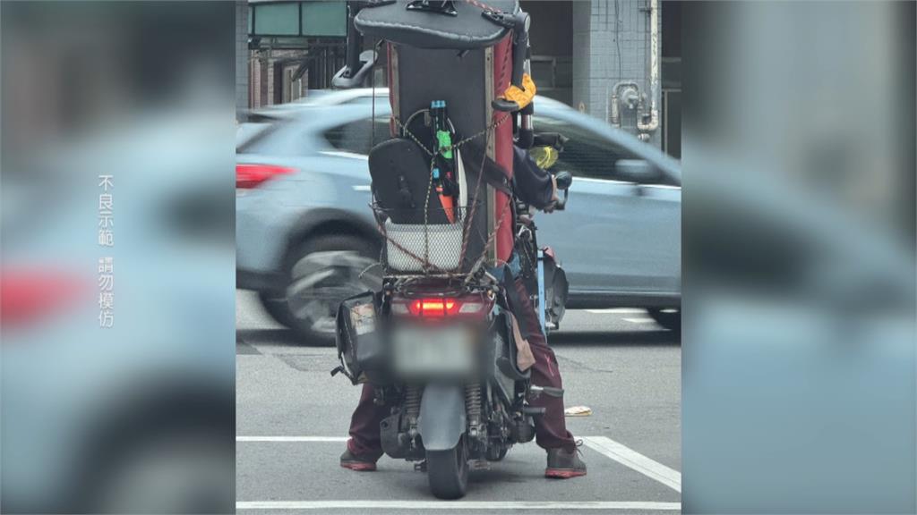 台中交通奇景！　公車行駛中大門敞開　西屯區出現「移動城堡」