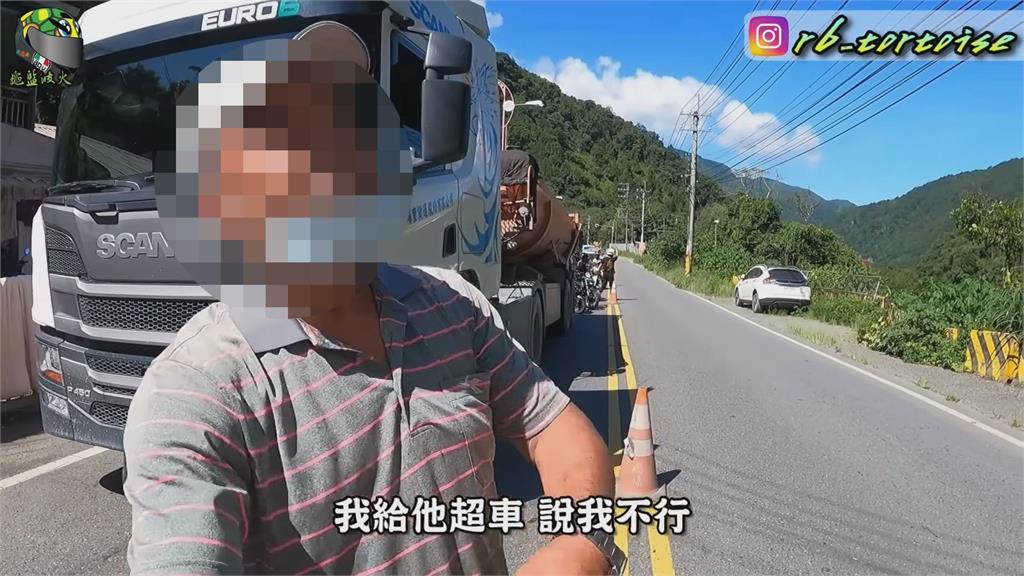 砂石車超車擦撞女學生!下車譙「為什麼不讓」 當事人怒:警車你敢逼嗎