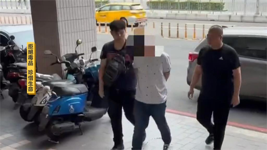 恍神？男租車撞斷燈桿棄車落跑　住處查獲毒品竟還是通緝犯