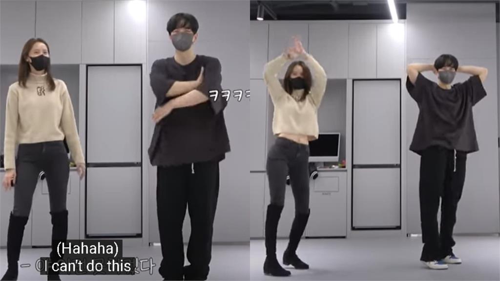 潤娥、俊昊「激情雙人舞」幕後畫面曝光　她1動作讓舞蹈老師尖叫了！