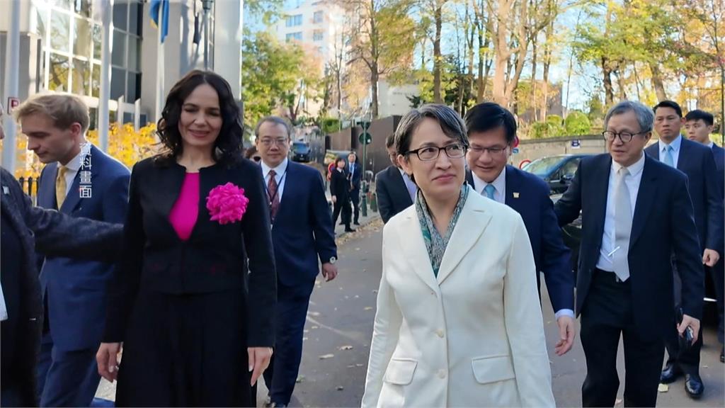 副總統蕭美琴出訪抵義大利　歐洲議會副議長：北京無權干涉