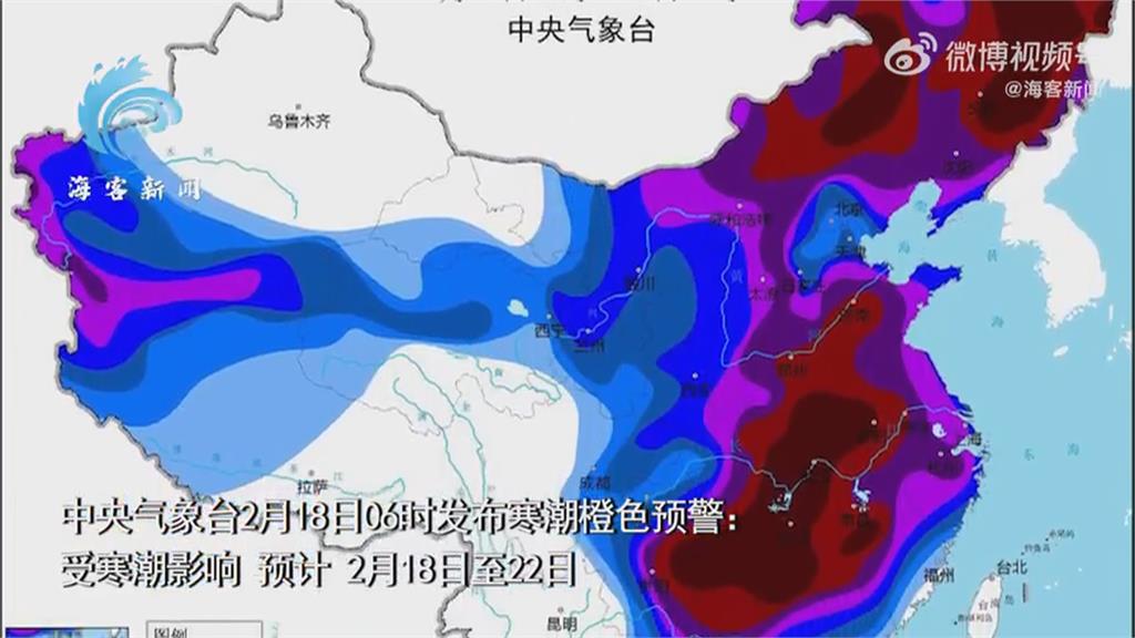 超強沙塵暴天空染橘紅　甘肅通往新疆公路一度關閉影響4萬人